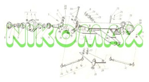 Podkładka płyty skrętnej 492400002 EP006, EP011, ES301