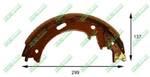 Szczęka hamulcowa LH, RH TOYOTA