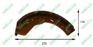 Szczęka hamulcowa TOYOTA