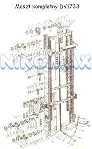 Podkładka zabezpieczająca regulacje rolki małej bocznej BALKANCAR DV1733