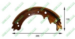 Szczęka hamulcowa RH, LH TOYOTA