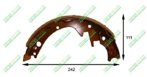 Szczęka hamulcowa LH, RH TOYOTA