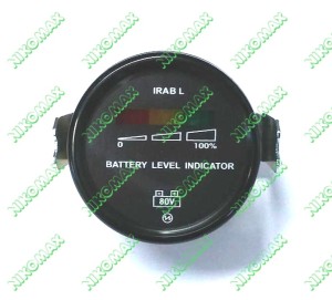 Wyświetlacz stanu naładowania baterii IRAB L 80V  WNA1320