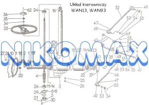 Podkładka okrągła 065318300300 WAN13, WAN93, WNA1320