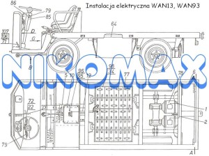 Obudowa przełącznika zespolonego 310290430880 WAN13, WAN93
