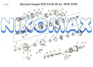 Tuleja dystansowa GPW 2009