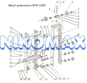 Zawleczka 5x50 GPW 2009