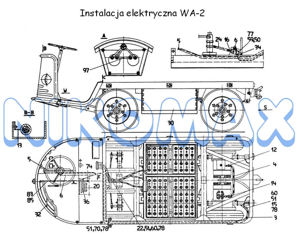Uchwyt lewy 18-03-1030 WA-2