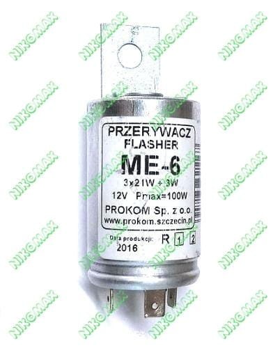 Przerywacz kierunkowskazów 3x21W+3W 12V WNA1320.JPG