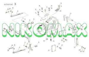 Skrzynia biegów E28-24.00.00.Ae GPW2007, GPW2009 schemat 3