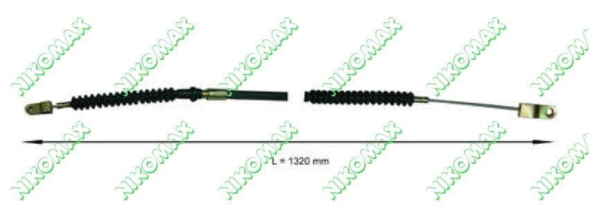 Linka gazu TOYOTA 5F...  silnik 1DZ