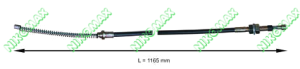 Linka hamulca LH 36531-FK001 NISSAN