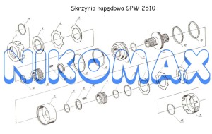 Pierścień osadczy sprężynujący GPW 2510