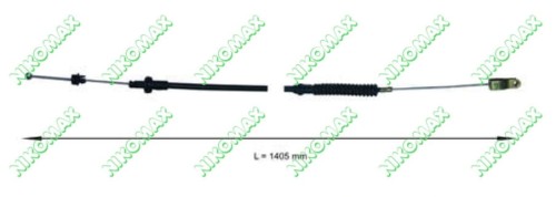 T118204 Linka gazu TOYOTA 6F...  silnik 2Z.jpg