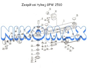Kołek walcowy 10n6 x 25 GPW 2510